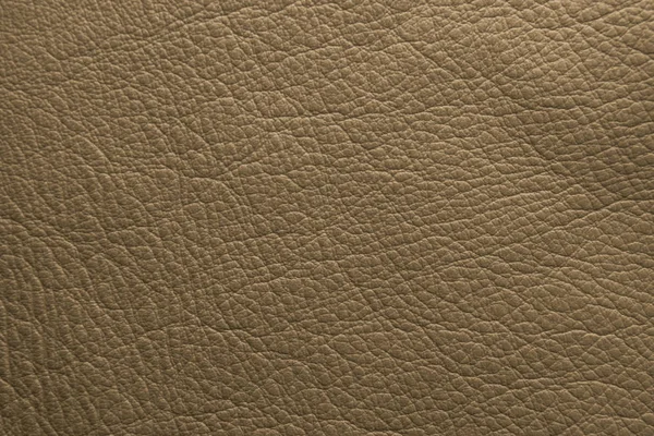 Texture et fond en cuir beige . — Photo