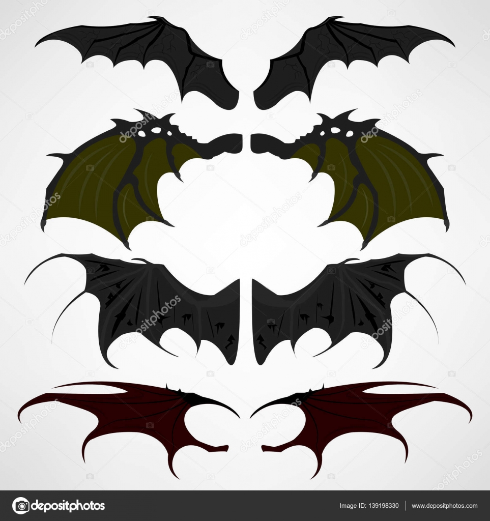 Teufelsflugel Stockvektor C Shark1one 139198330