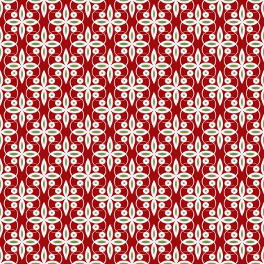 Sorunsuz vektör çizim arka plan soyut çiçek