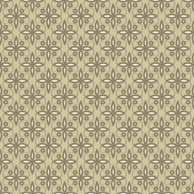 Sorunsuz vektör çizim arka plan soyut çiçek