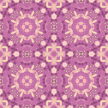 Sorunsuz vektör çizim arka plan. Soyut şekiller desen 