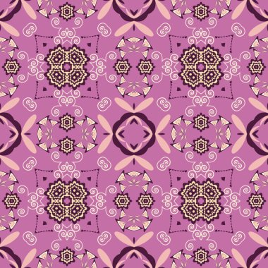 Sorunsuz vektör çizim arka plan. Soyut şekiller desen 