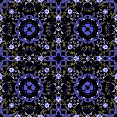 Sorunsuz vektör çizim arka plan. Soyut şekiller desen 