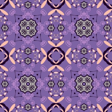 Sorunsuz vektör çizim arka plan. Soyut şekiller desen 