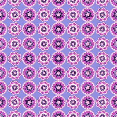 Sorunsuz tasarlamak vektör çizim Sevgililer günü. Dairesel desen, kalp