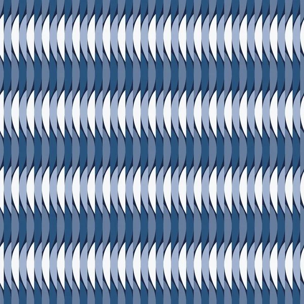 Nahtlose Vektor Illustration Hintergrund der abstrakten bunten Halbkreise — Stockvektor