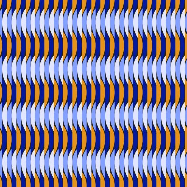 soyut renkli semicircles sorunsuz vektör çizim arka planı