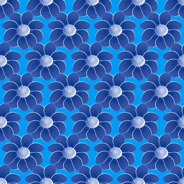 Vector abstracto fondo floral ilustración — Archivo Imágenes Vectoriales