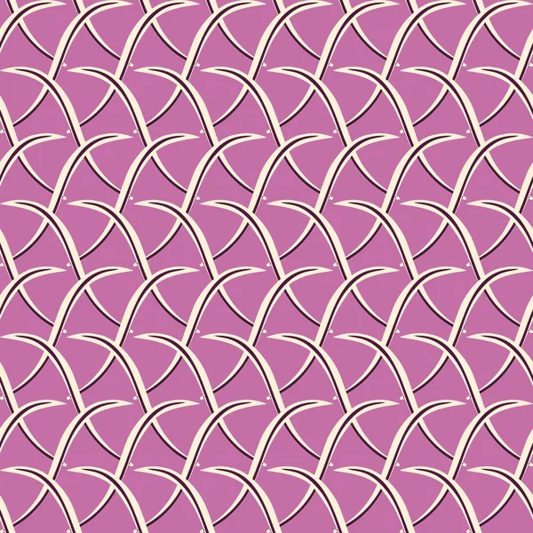 波浪线交织而成的无缝的抽象矢量图背景 — 图库矢量图片