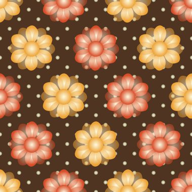 soyut vector floral arka plan illüstrasyon