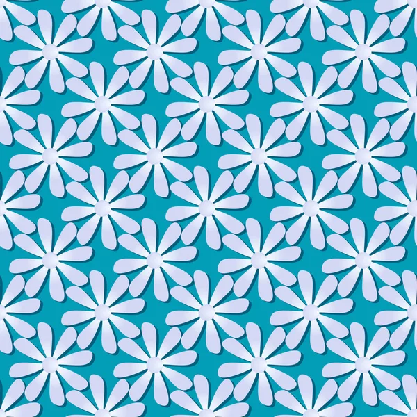 抽象的なベクトル花の背景画像 — ストックベクタ