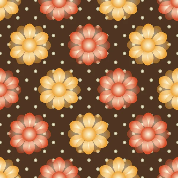 Abstract floral achtergrond vectorillustratie — Stockvector