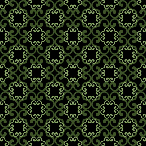 シームレスなベクトルの背景。抽象的な数字の装飾的なパターン — ストックベクタ