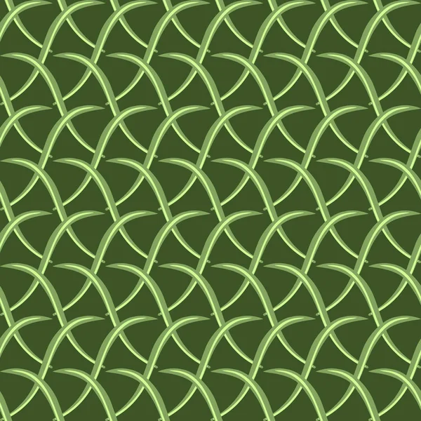 Nahtlose abstrakte Vektorillustration Hintergrund der sich kreuzenden wellenförmigen Linien — Stockvektor