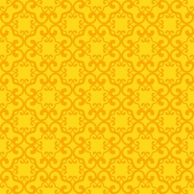 Sorunsuz vektör arka plan. Soyut şekiller dekoratif desen