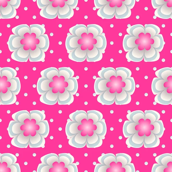 Illustration vectorielle abstraite du fond floral décoratif — Image vectorielle