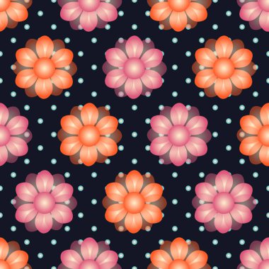 soyut vector floral arka plan illüstrasyon