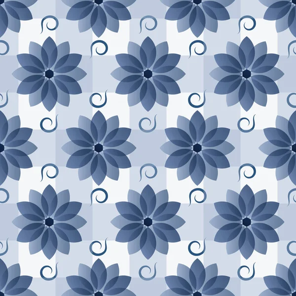 Vektor illustration baggrund af dekorative blomster – Stock-vektor
