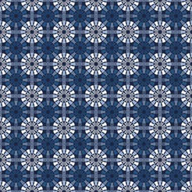 Sorunsuz tasarlamak vektör çizim arka planını dairesel desenler