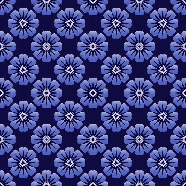 花の背景の抽象的なベクトル図 — ストックベクタ