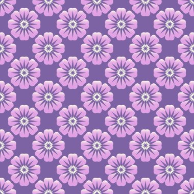 Çiçek arkaplanının soyut vektör çizimi