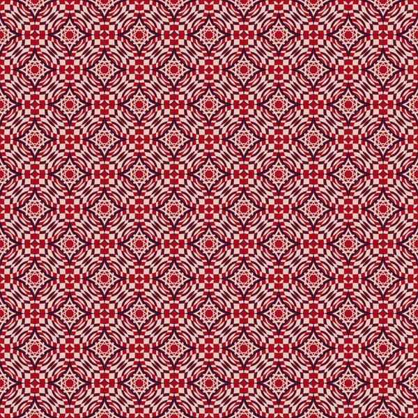 抽象的な形のシームレスなベクトル パターン背景 — ストックベクタ