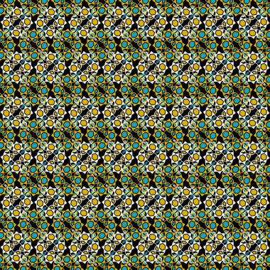 Sorunsuz vektör arka plan soyut renkli şekiller