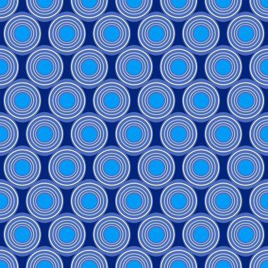 Sorunsuz tasarlamak vektör çizim. Desen, çemberin