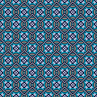 Sorunsuz vektör çizim arka plan. Desen soyut geometrik şekiller