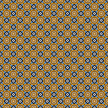geometrik şekiller tasarlamak vektör seamless modeli