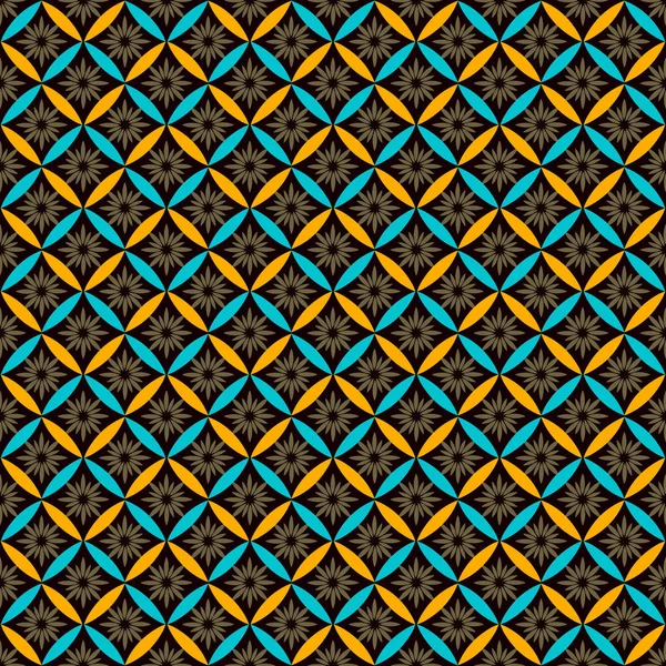Vector de fondo patrón sin costura de formas abstractas — Archivo Imágenes Vectoriales