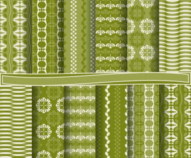 Soyut vektör kağıt Dekoratif şekiller ve karalama defteri için tasarım öğeleri kümesi 