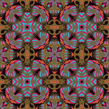 sorunsuz vektör desen arka plan soyut şekiller