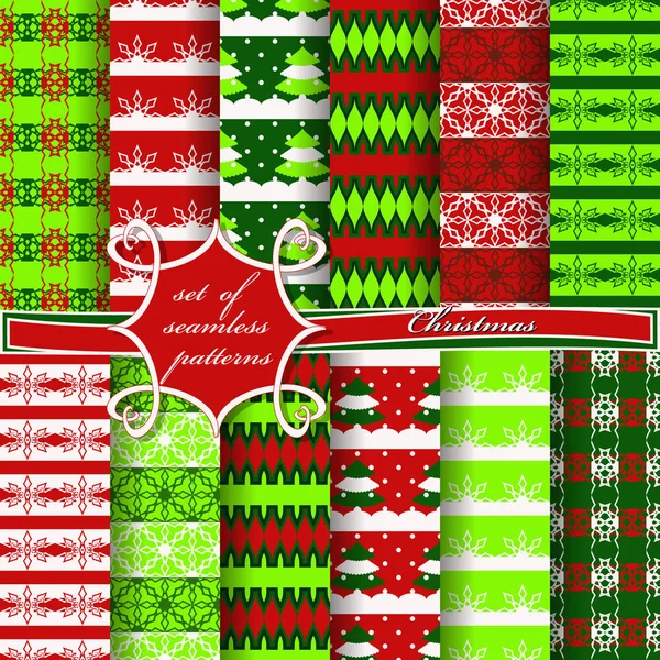 sorunsuz Noel illüstrasyonlar kümesi. Soyut vektör kağıt Noel simgeler ve tasarım öğeleri için karalama defteri