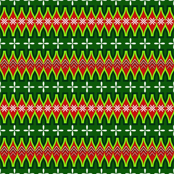 Patrón de vector de Navidad abstracto sin costuras — Archivo Imágenes Vectoriales