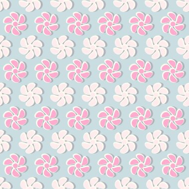 Dekoratif çiçek sorunsuz vektör Illustration. Karalama defteri için tasarım öğeleri. Duvar kağıtları, dolgular resimleri, arka plan, yüzey için kullanılabilir