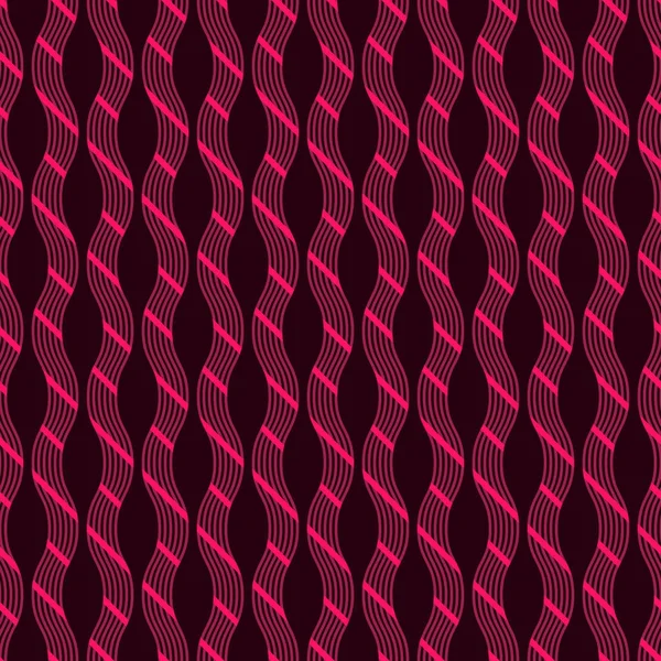 Seamless vector pattern background of wavy lines. Design elements for Scrapbook. Can be used for wallpapers, picture fills, background, surface — Stock Vector