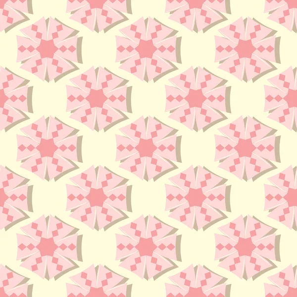 Nahtlose Vektorillustration Hintergrund. abstraktes Muster dekorativer Blumen. Designelemente für Sammelalbum. kann für Tapeten verwendet werden, füllt Bilder, Hintergrund, Oberfläche — Stockvektor