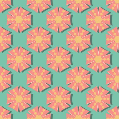 sorunsuz vektör çizim arka plan. Soyut desen dekoratif çiçek. Karalama defteri için tasarım öğeleri. Duvar kağıtları, dolgular resimleri, arka plan, yüzey için kullanılabilir