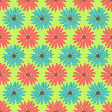 sorunsuz vektör çizim arka plan. Soyut desen dekoratif çiçek. Karalama defteri için tasarım öğeleri. Duvar kağıtları, dolgular resimleri, arka plan, yüzey için kullanılabilir