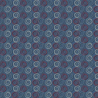 Soyut çok renkli bukleler vektör arka plan. Karalama defteri için tasarım öğeleri. Duvar kağıtları, dolgular resimleri, arka plan, yüzey için kullanılabilir