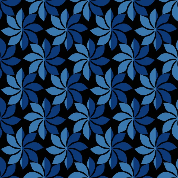 Fundo de ilustração vetorial. Padrão abstrato de flores decorativas. Elementos de design para Scrapbook. Pode ser usado para papéis de parede, preenche imagens, fundo, superfície — Vetor de Stock