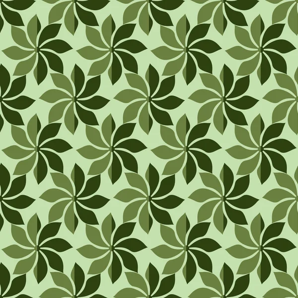 Fundo de ilustração vetorial. Padrão abstrato de flores decorativas. Elementos de design para Scrapbook. Pode ser usado para papéis de parede, preenche imagens, fundo, superfície — Vetor de Stock