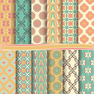 soyut vektör kağıt soyut şekiller ve karalama defteri için tasarım öğeleri kümesi