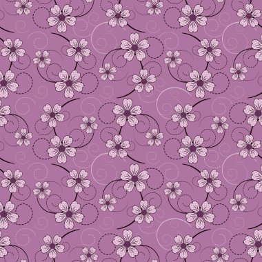 Vektör çiçek resimde arka plan. Soyut desen dekoratif çiçek. Karalama defteri için tasarım öğeleri. Duvar kağıtları, dolgular resimleri, arka plan, yüzey için kullanılabilir