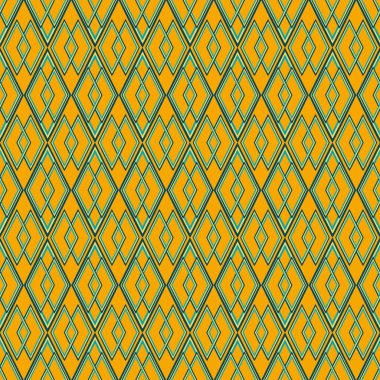 Soyut geometrik desen. Kusursuz vektör arkaplan çizimi. Dekorasyon için tasarım elemanları. Duvar kağıdı, resim, arkaplan ve yüzey doldurmak için kullanılabilir