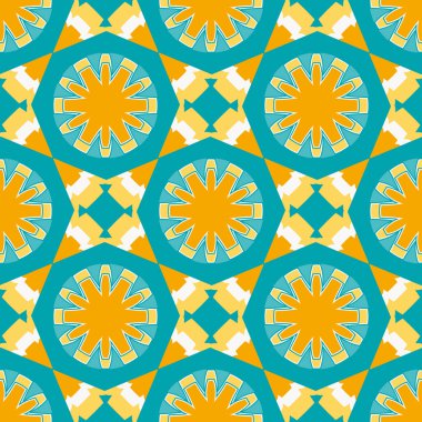 Soyut geometrik şekillerin arkaplanı. Kusursuz vektör çizimi. Duvar kağıtları, resimler, web sayfası, arkaplan, yüzey için kullanılabilir