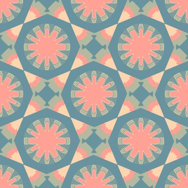 Soyut geometrik şekillerin arkaplanı. Kusursuz vektör çizimi. Duvar kağıtları, resimler, web sayfası, arkaplan, yüzey için kullanılabilir