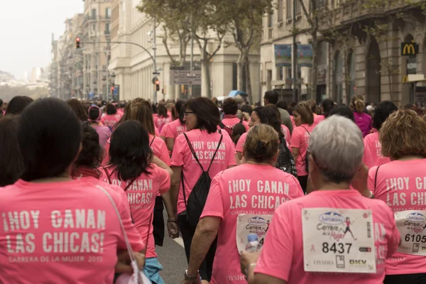 Breast Cancer Awareness запустити в Барселоні. — стокове фото