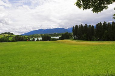 Bavyera Alp manzara.